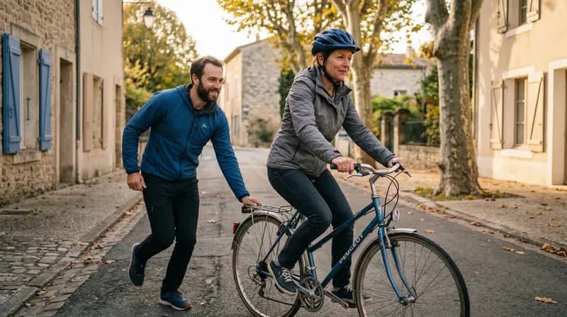 Apprentissage du vélo — cours de vélo à domicile en Île-de-France