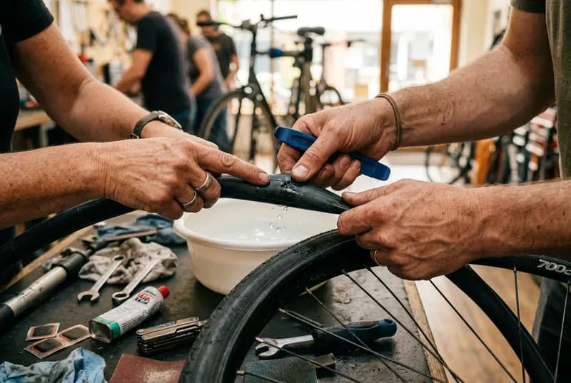 Enseignement auto-réparation — cours de vélo à domicile