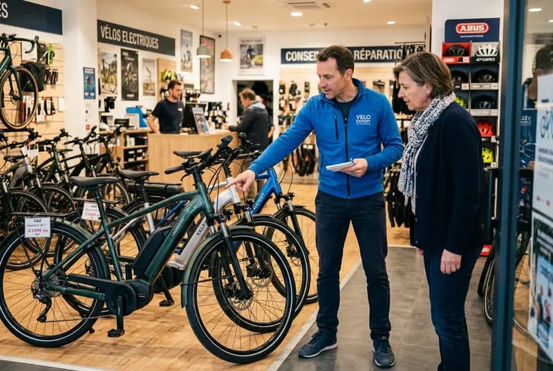 Conseil choix et utilisation VAE — cours de vélo à domicile