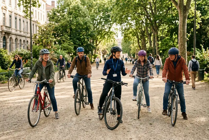 Séances de vélo-école — cours de vélo à domicile en Île-de-France